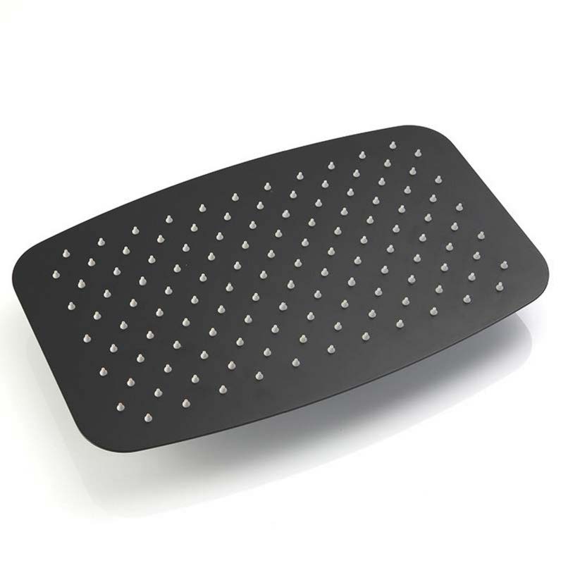 Верхний душ BERGES VENTAS O BLACK 30x20 см, черный матовый